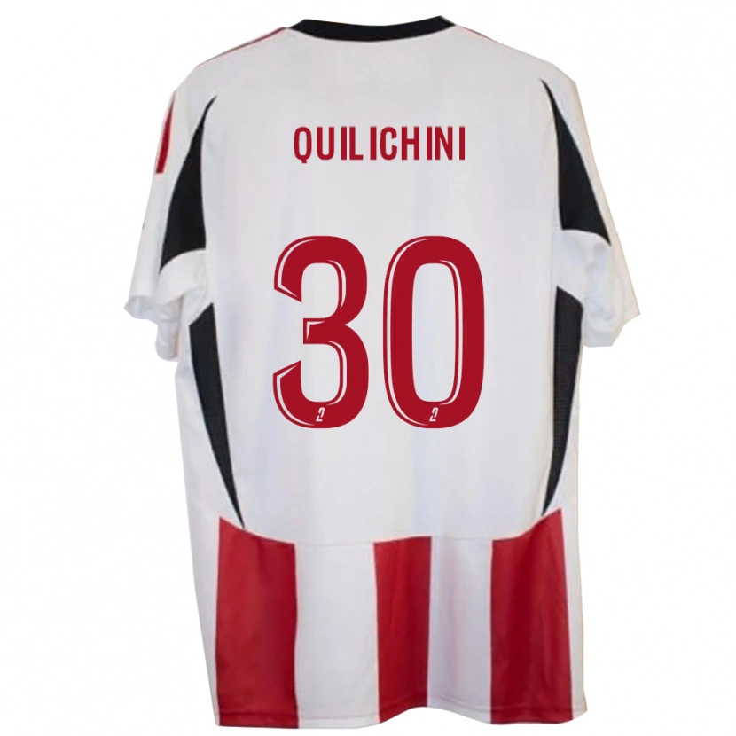DanxenレディースGhjuvanni Quilichini#30赤 青ホームシャツ2025/26ジャージーユニフォーム