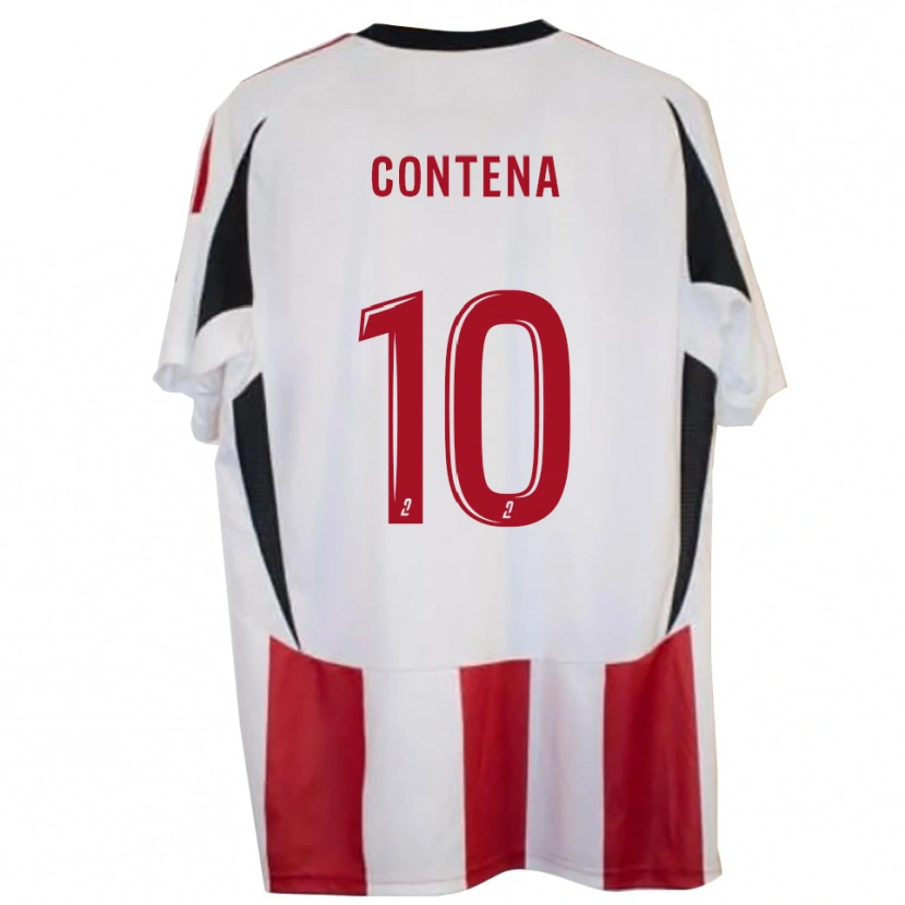 DanxenレディースRyan Contena#10赤 青ホームシャツ2025/26ジャージーユニフォーム