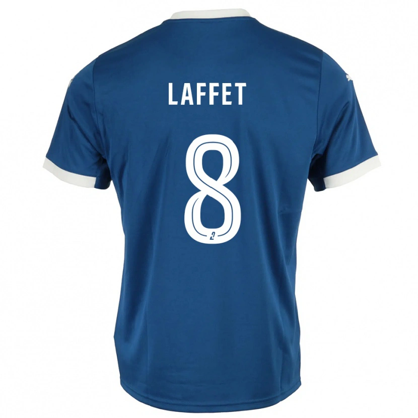 DanxenレディースYves Laffet#8青 白ホームシャツ2025/26ジャージーユニフォーム