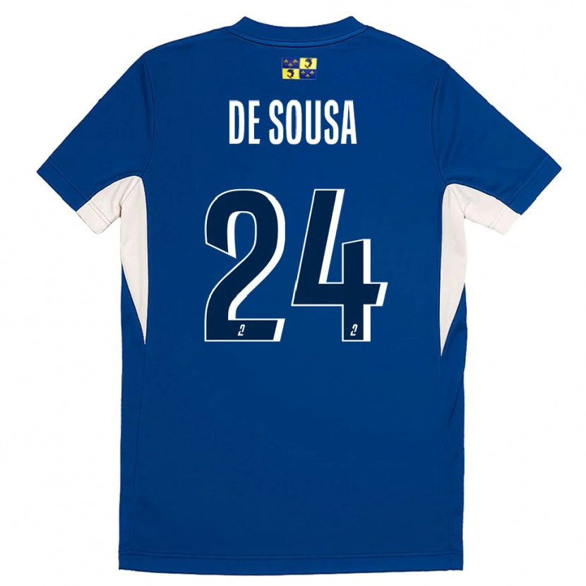 DanxenレディースTifanie De Sousa#24青 紺ホームシャツ2025/26ジャージーユニフォーム