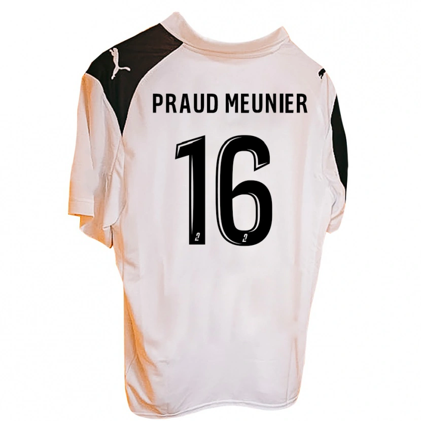 DanxenレディースNolhan Praud Meunier#16オレンジ 黒ホームシャツ2025/26ジャージーユニフォーム