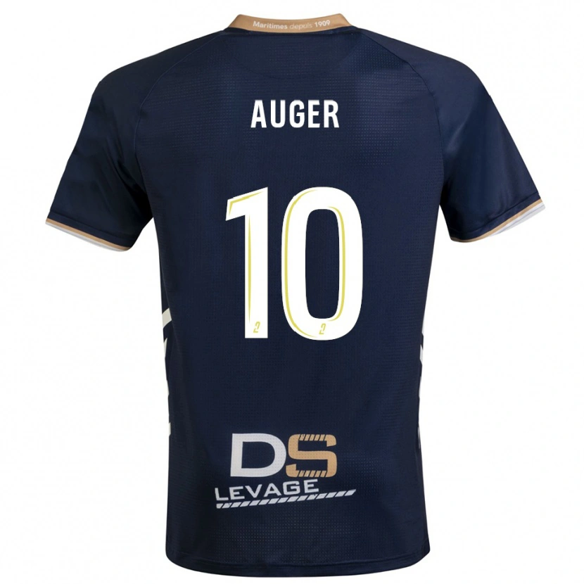 DanxenレディースIbrahim Auger#10紺 金ホームシャツ2025/26ジャージーユニフォーム