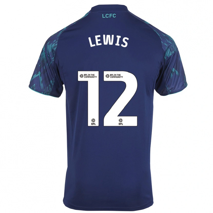 DanxenレディースWilliam Lewis#12紺 緑 白アウェイシャツ2025/26ジャージーユニフォーム