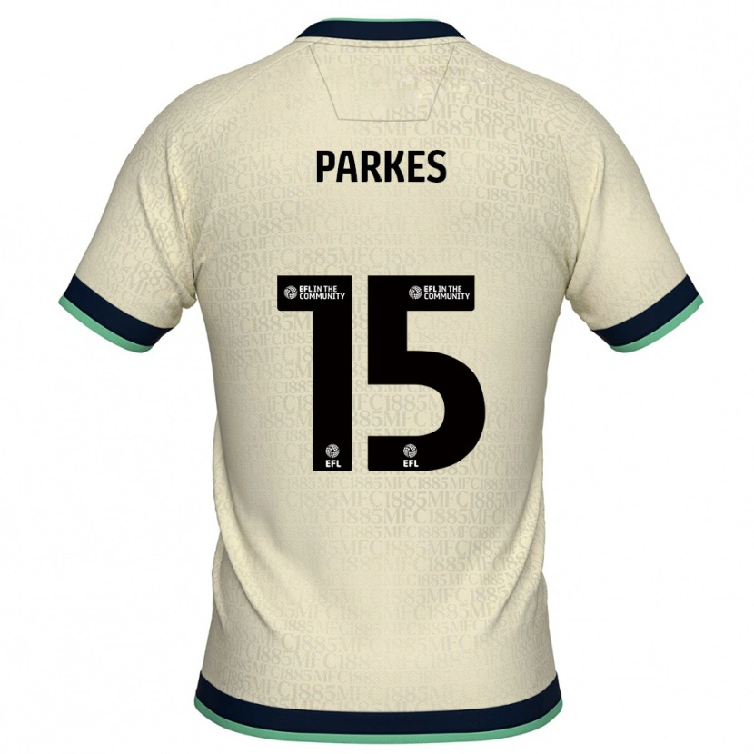 DanxenレディースTristan Parkes#15シャンパン 紺アウェイシャツ2025/26ジャージーユニフォーム