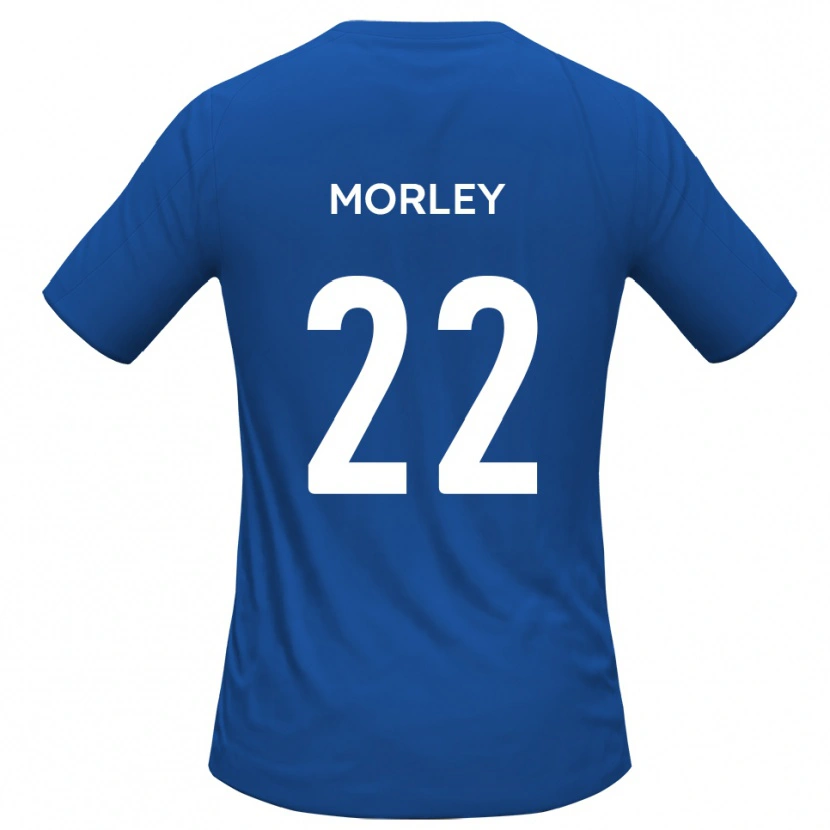 DanxenレディースAdam Morley#22水色アウェイシャツ2025/26ジャージーユニフォーム