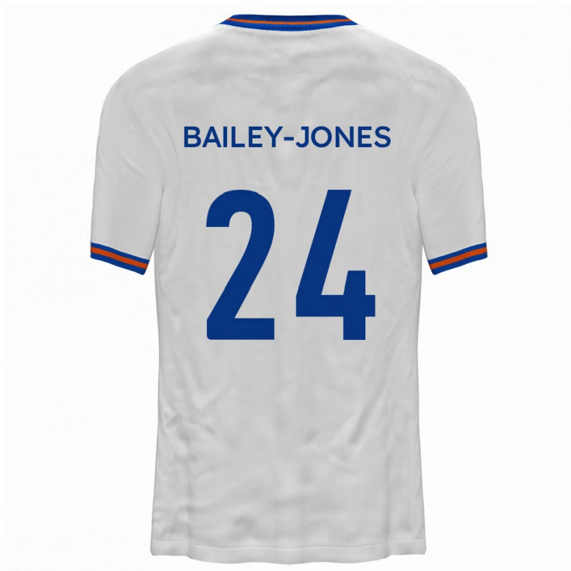 DanxenレディースWilliam Bailey-Jones#24白 青アウェイシャツ2025/26ジャージーユニフォーム