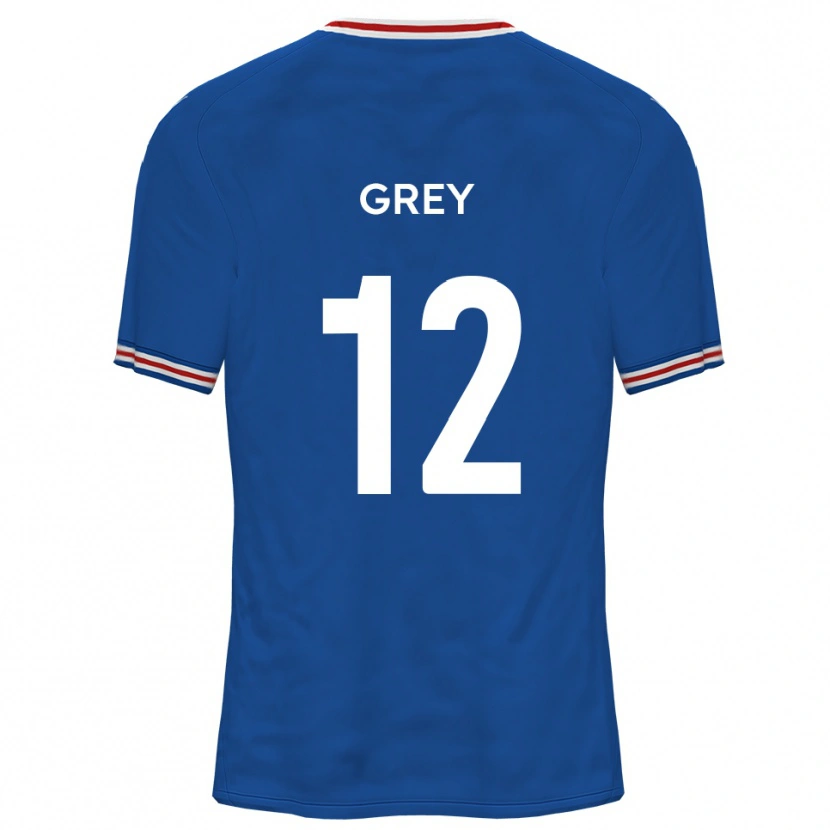 DanxenレディースJoe Grey#12ドジャースブルーアウェイシャツ2025/26ジャージーユニフォーム
