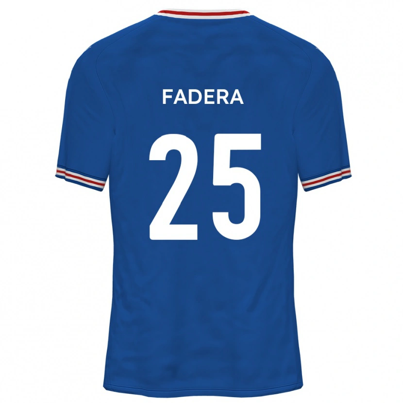 DanxenレディースMo Fadera#25ドジャースブルーアウェイシャツ2025/26ジャージーユニフォーム