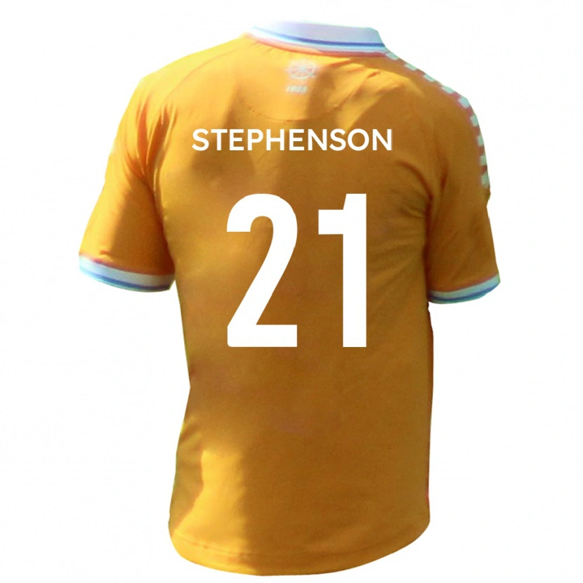 DanxenレディースLouis Stephenson#21黄 青アウェイシャツ2025/26ジャージーユニフォーム
