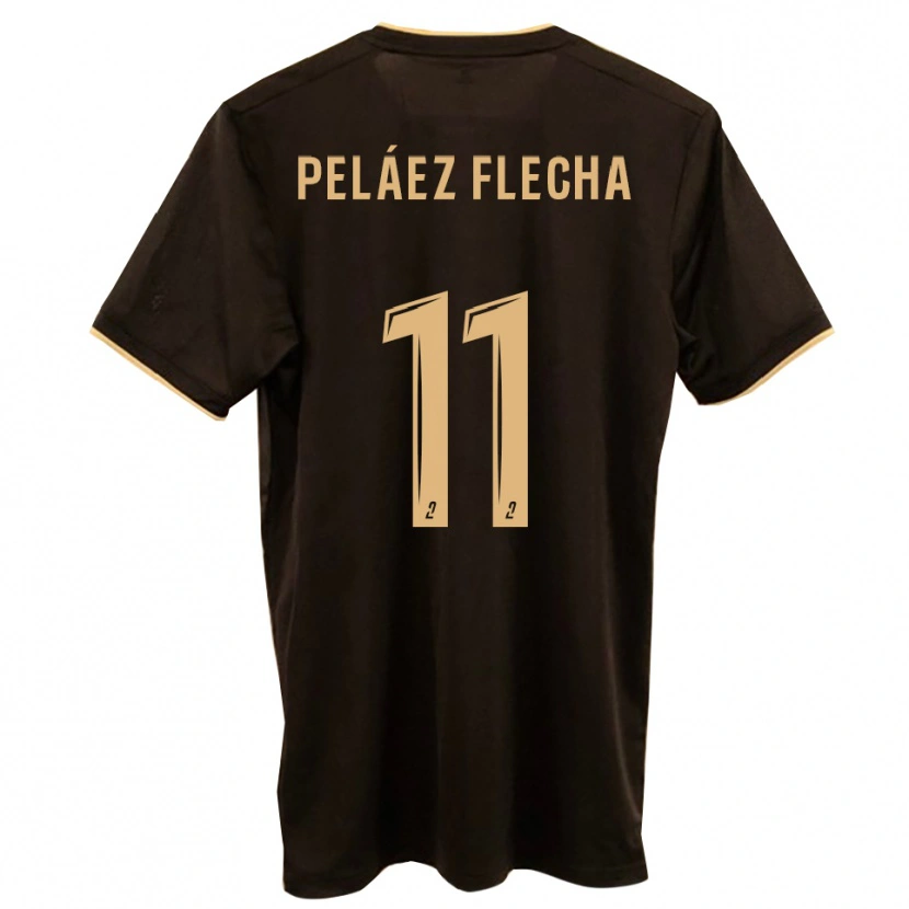 DanxenレディースFernando Peláez Flecha#11青 赤アウェイシャツ2025/26ジャージーユニフォーム