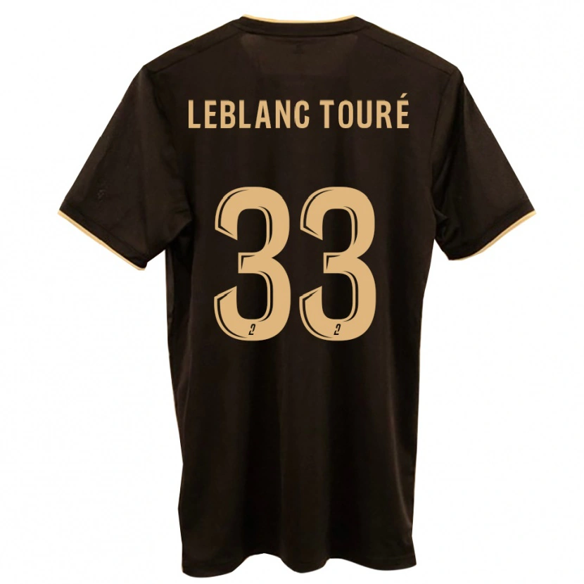 DanxenレディースWolo Leblanc Touré#33青 赤アウェイシャツ2025/26ジャージーユニフォーム