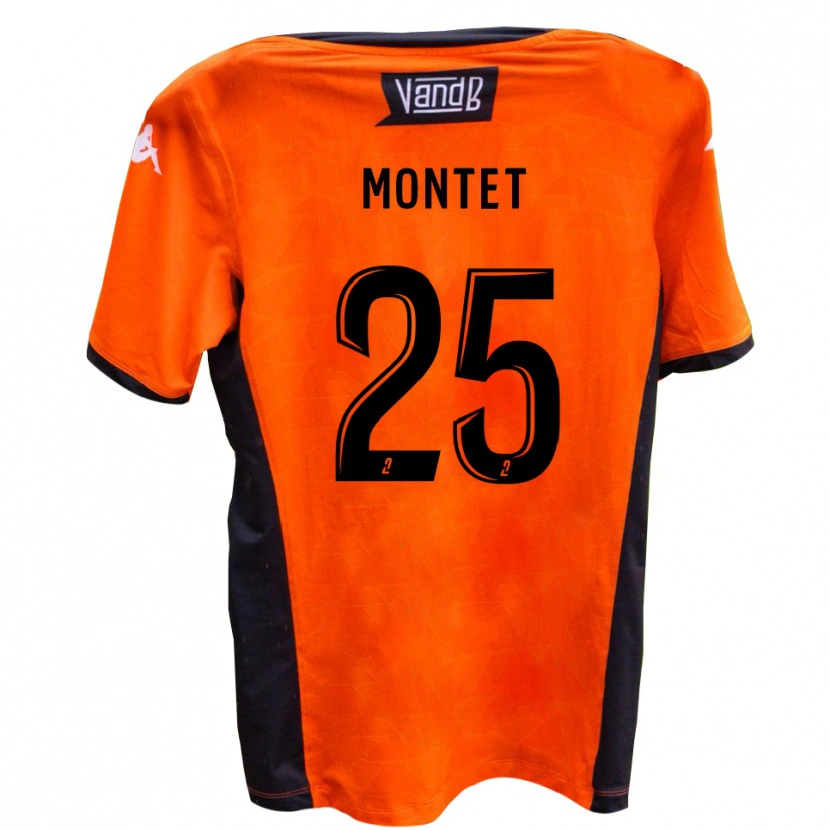 DanxenレディースEnzo Montet#25白 黒アウェイシャツ2025/26ジャージーユニフォーム