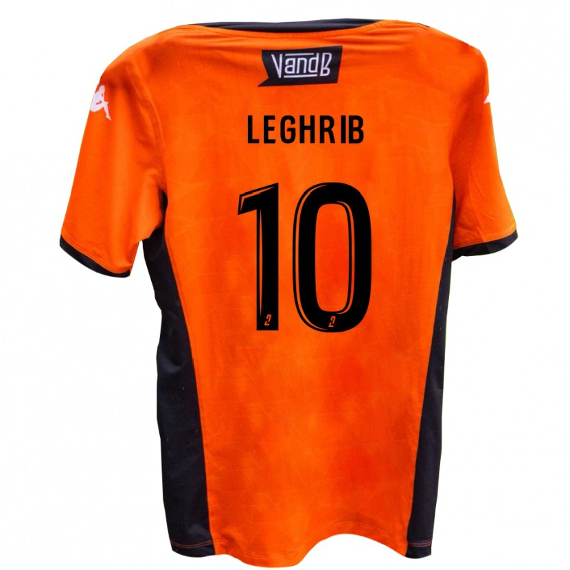 DanxenレディースAymen Leghrib#10白 黒アウェイシャツ2025/26ジャージーユニフォーム