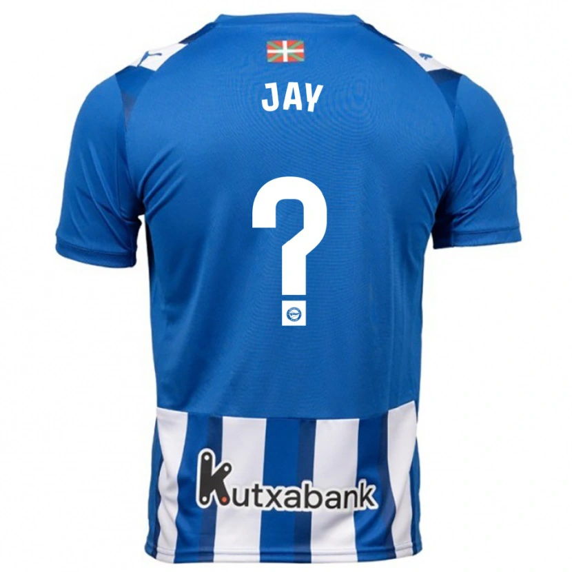 DanxenキッズAlejandro Jay#0青白ホームシャツ2025/26ジャージーユニフォーム