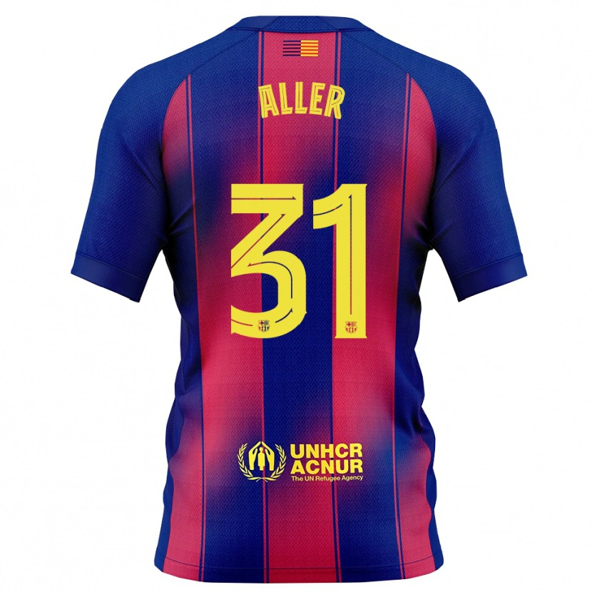 Danxenキッズエダー・オーラー・ゴンサレス#31青赤ホームシャツ2025/26ジャージーユニフォーム