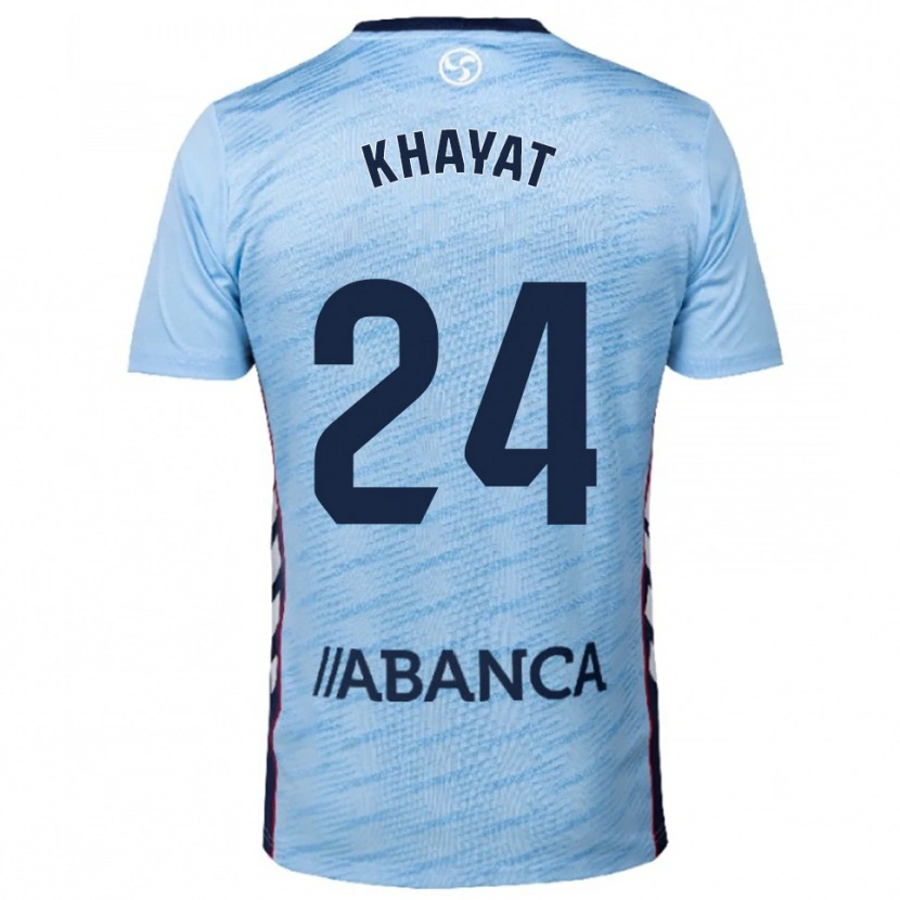 DanxenキッズAnthony Khayat#24空色赤ホームシャツ2025/26ジャージーユニフォーム