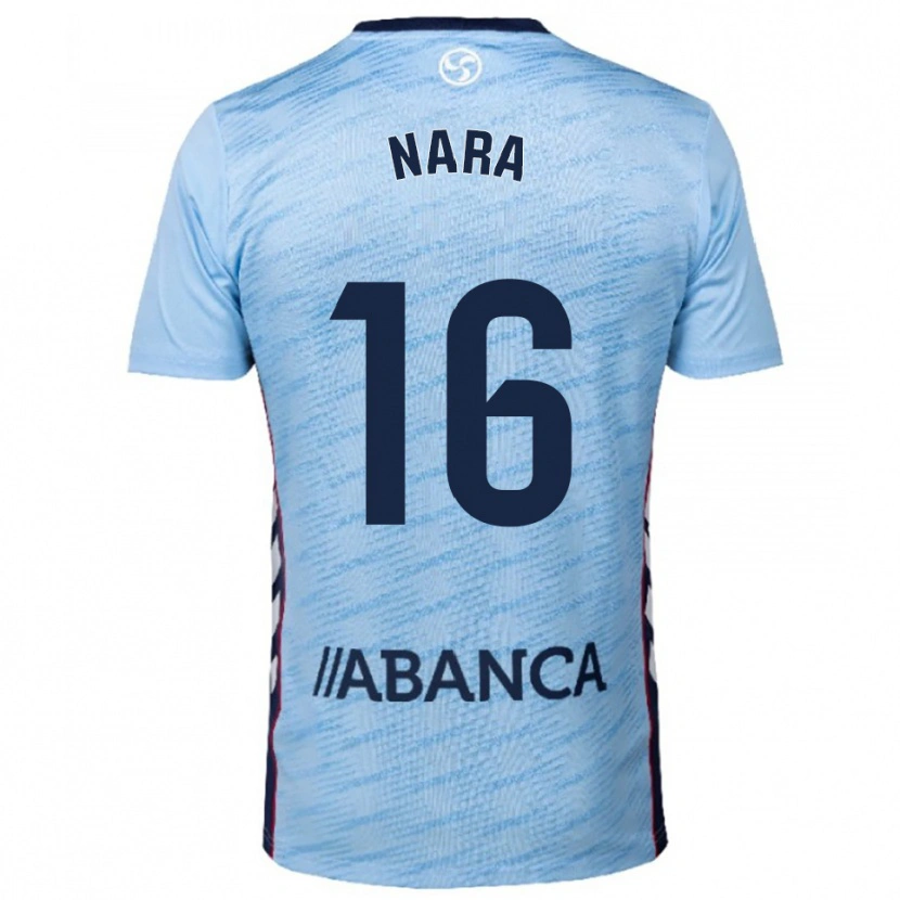 DanxenキッズNara Fernández#16空色赤ホームシャツ2025/26ジャージーユニフォーム