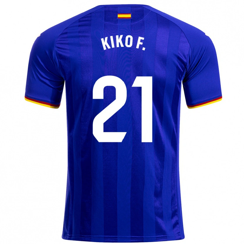 Danxenキッズフランシスコ・フェメニア#21青赤黄ホームシャツ2025/26ジャージーユニフォーム