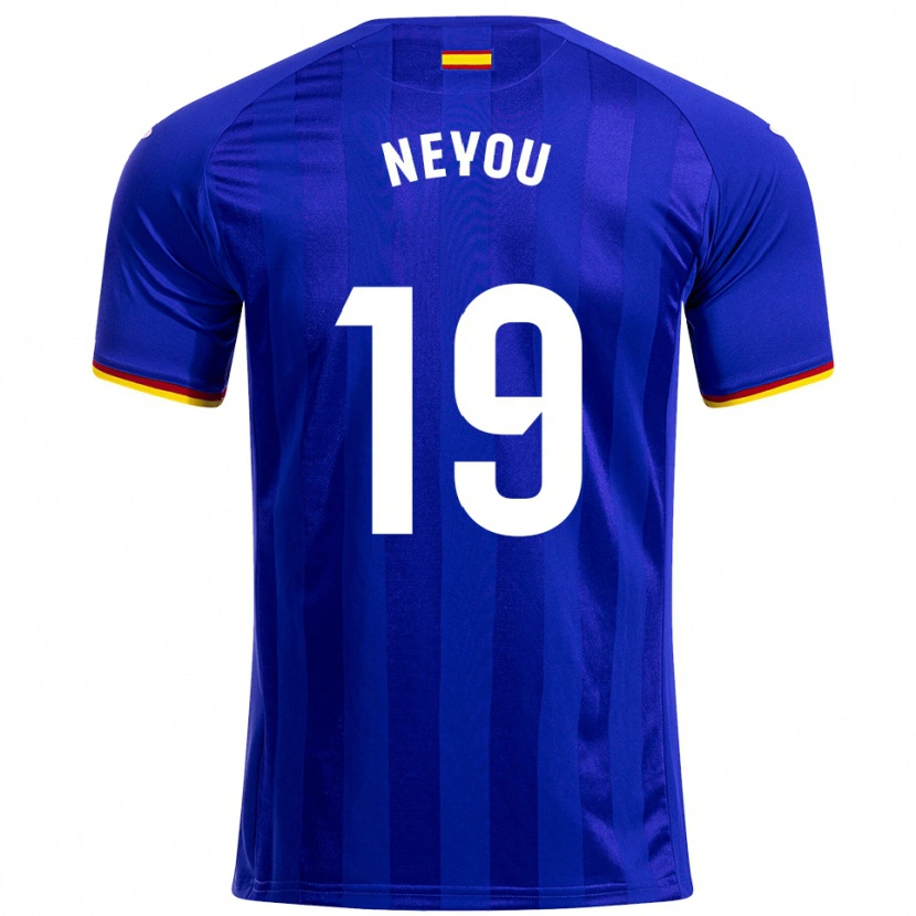 Danxenキッズイヴァン・ネヨウ#19青赤黄ホームシャツ2025/26ジャージーユニフォーム