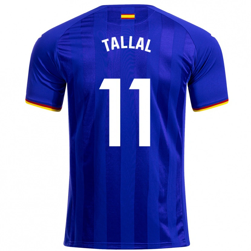 DanxenキッズYassin Tallal#11青赤黄ホームシャツ2025/26ジャージーユニフォーム