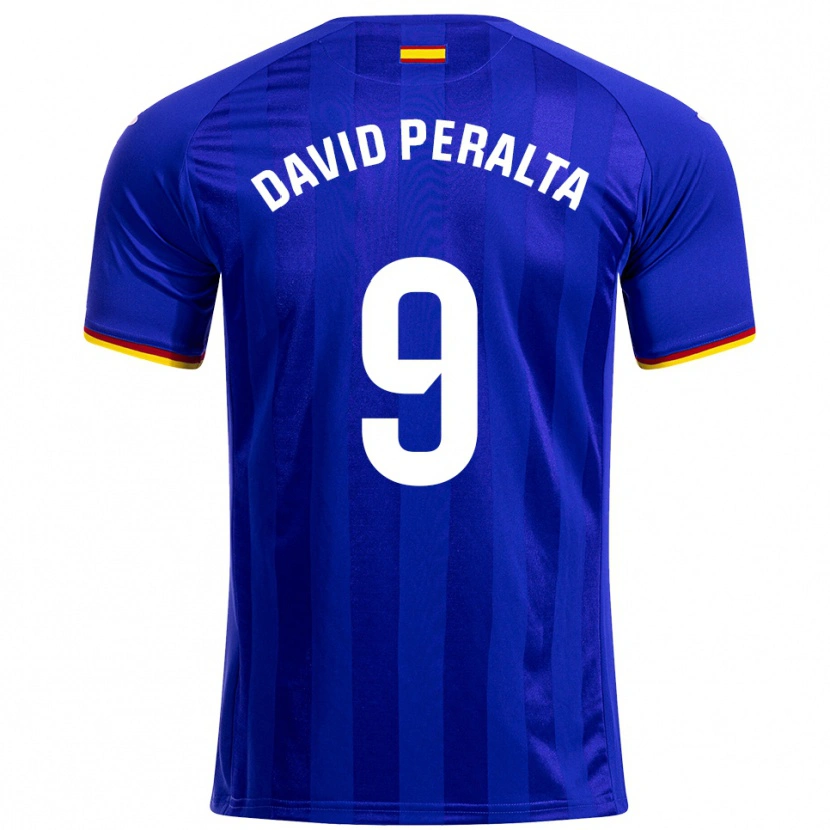 DanxenキッズJuanda Peralta#9青赤黄ホームシャツ2025/26ジャージーユニフォーム