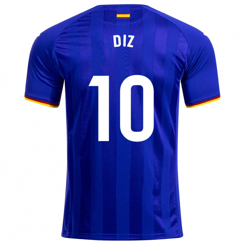 DanxenキッズRafa Diz#10青赤黄ホームシャツ2025/26ジャージーユニフォーム