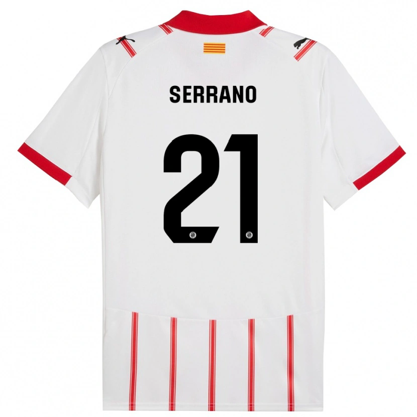 Danxenキッズセラーノから#21白赤ホームシャツ2025/26ジャージーユニフォーム