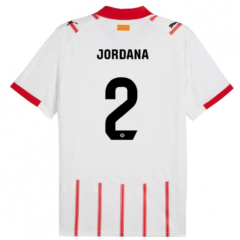 Danxenキッズジベール・ジョーダナ・カマラ#2白赤ホームシャツ2025/26ジャージーユニフォーム