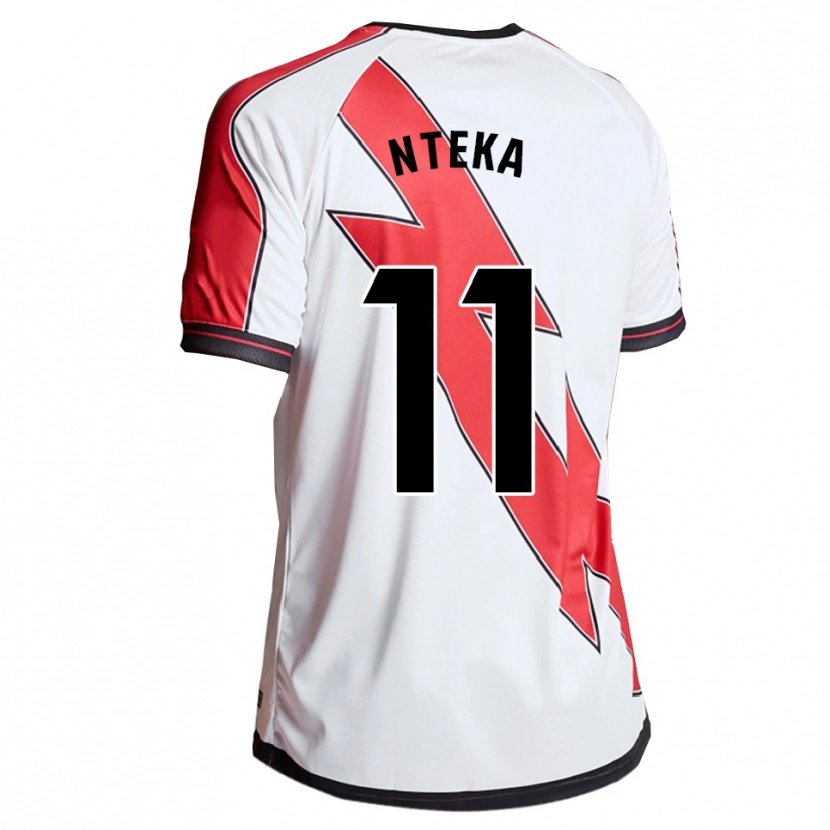 Danxenキッズランディ・エンテカ#11白赤ホームシャツ2025/26ジャージーユニフォーム