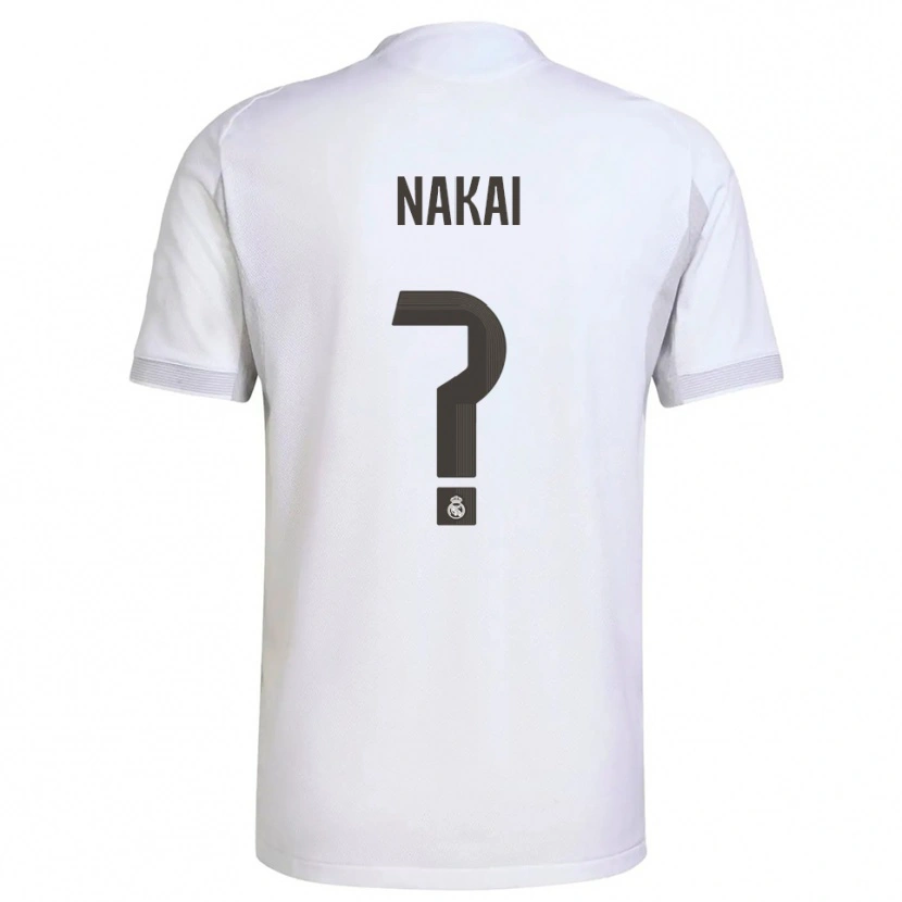 Danxenキッズ中井卓大#0白黄ホームシャツ2025/26ジャージーユニフォーム