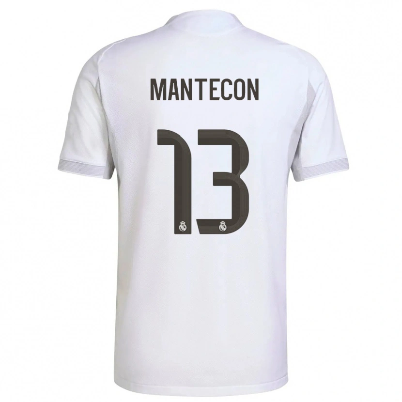 Danxenキッズヒューゴマンテコン#13白黄ホームシャツ2025/26ジャージーユニフォーム