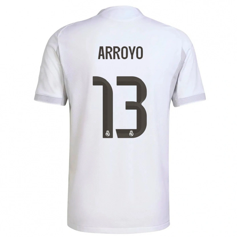 DanxenキッズDiego Arroyo#13白黄ホームシャツ2025/26ジャージーユニフォーム