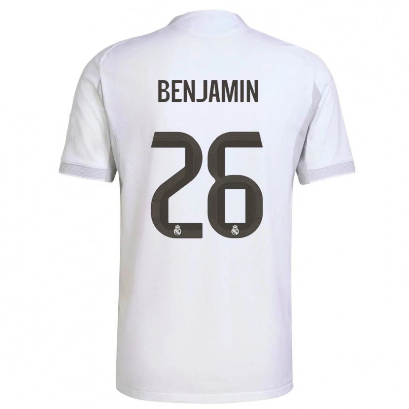 DanxenキッズEmanuel#26白黄ホームシャツ2025/26ジャージーユニフォーム