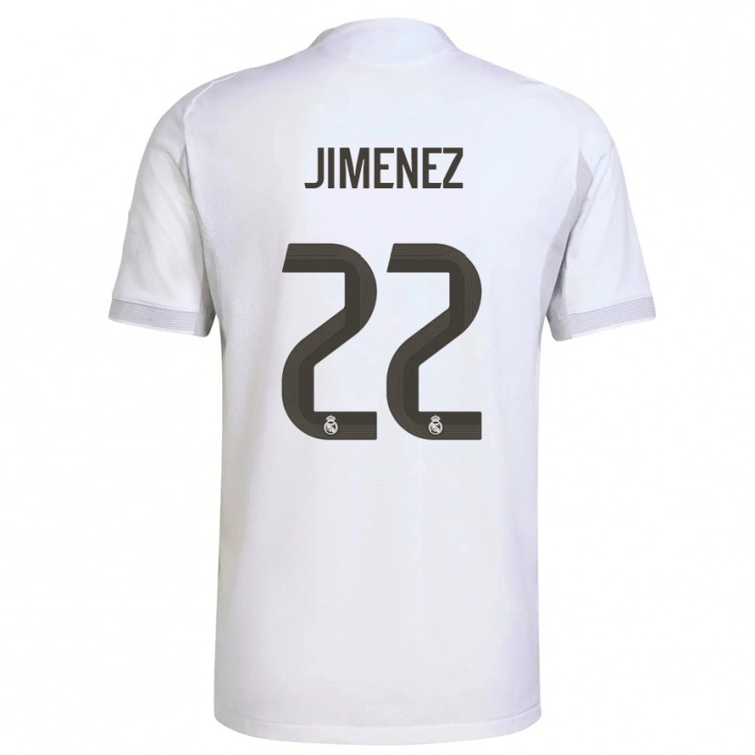 Danxenキッズダビド・ヒメネス#22白黄ホームシャツ2025/26ジャージーユニフォーム