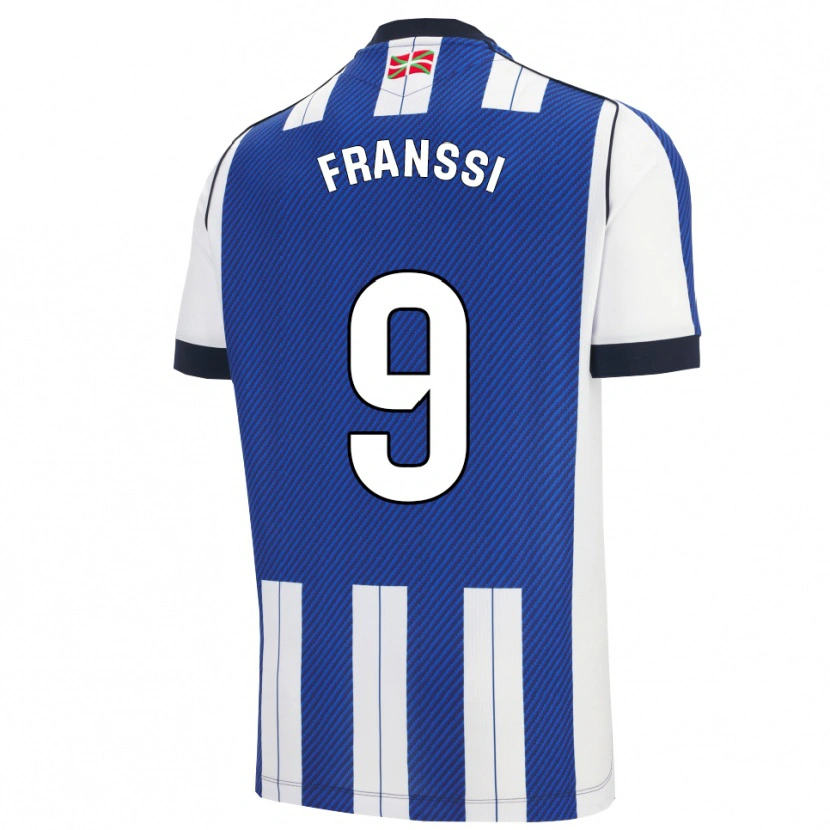 Danxenキッズサンニ・マイヤ・フランシ#9青白ホームシャツ2025/26ジャージーユニフォーム