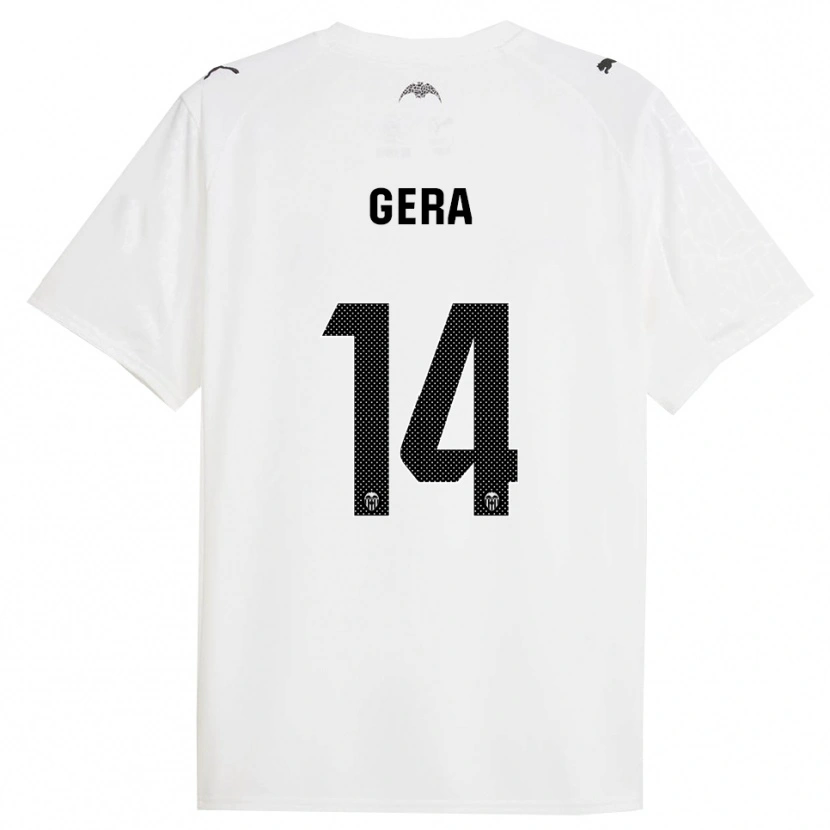 DanxenキッズAlin Gera#14白黒ホームシャツ2025/26ジャージーユニフォーム