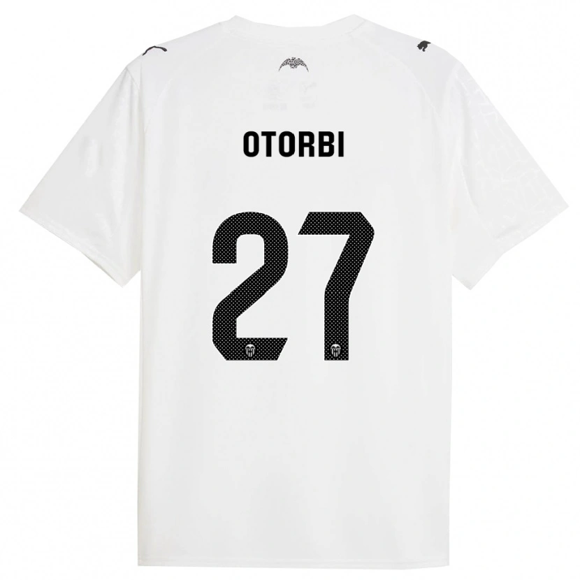 DanxenキッズDavid Otorbi#27白黒ホームシャツ2025/26ジャージーユニフォーム