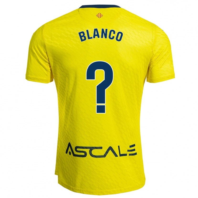 DanxenキッズAlexia Blanco#0黄紺ホームシャツ2025/26ジャージーユニフォーム