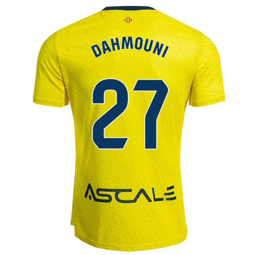 Danxenキッズマハ・ダモニ#27黄紺ホームシャツ2025/26ジャージーユニフォーム