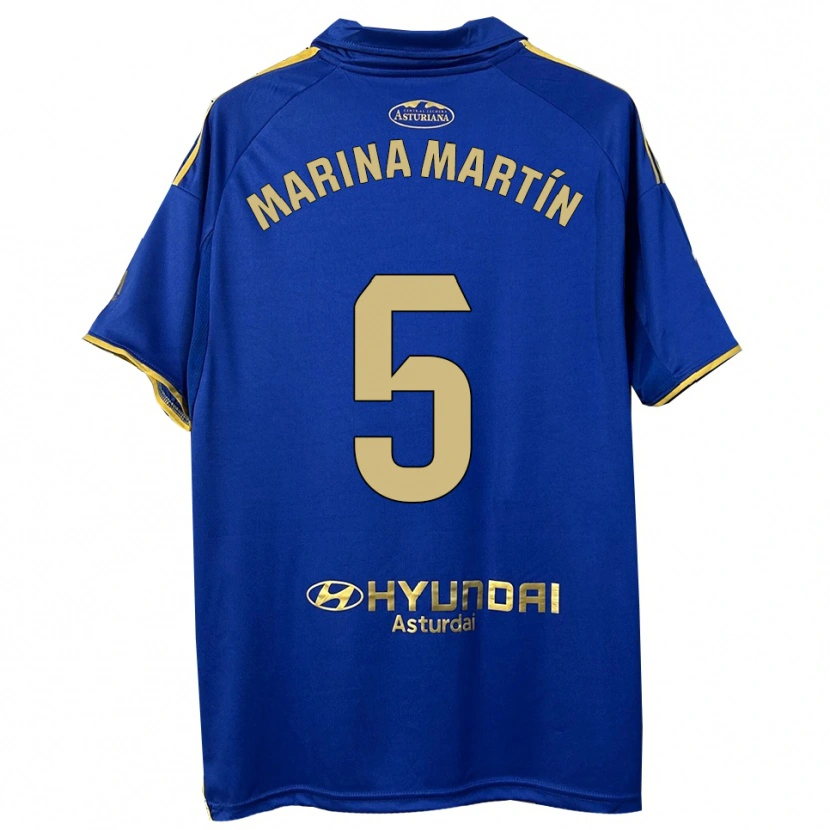 DanxenキッズMarina Martín#5青金ホームシャツ2025/26ジャージーユニフォーム