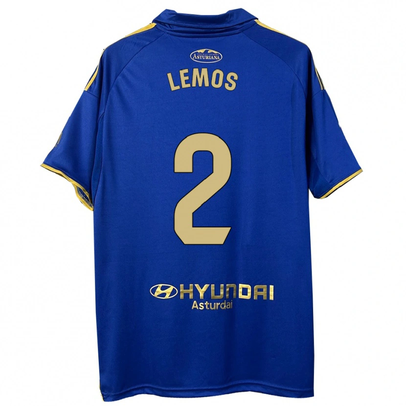 Danxenキッズアルバロ・レモス#2青金ホームシャツ2025/26ジャージーユニフォーム