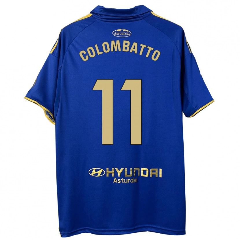 Danxenキッズサンティアゴ・コロンバト#11青金ホームシャツ2025/26ジャージーユニフォーム