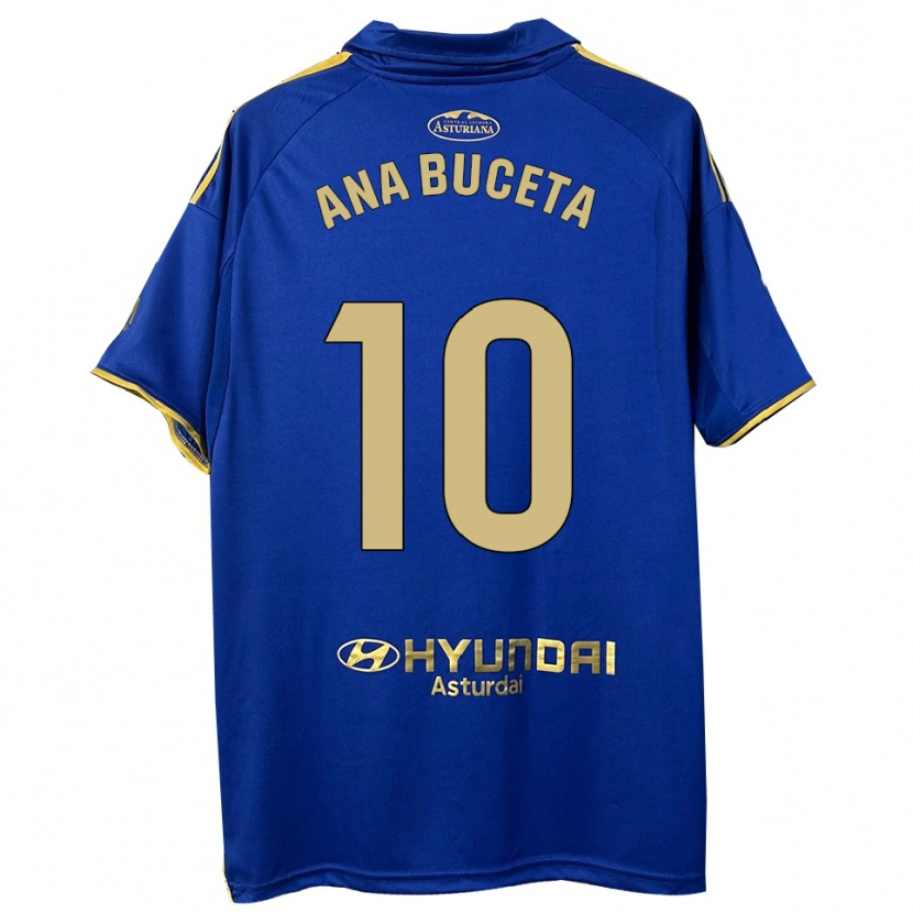 Danxenキッズアナ・ブセタ#10青金ホームシャツ2025/26ジャージーユニフォーム