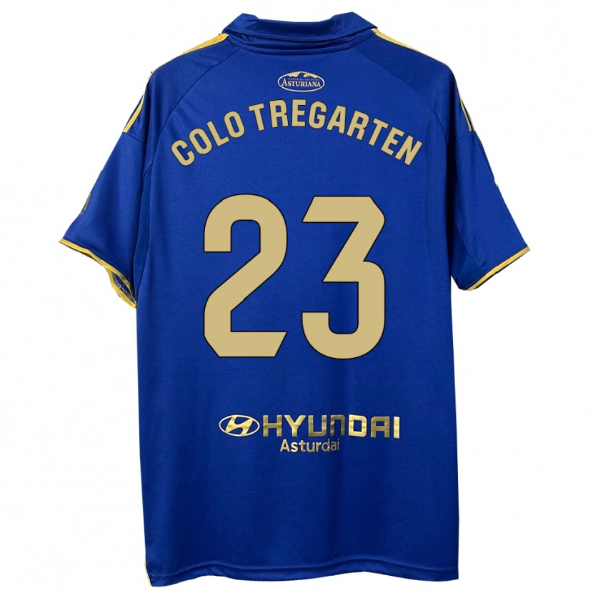 DanxenキッズColo Tregarten#23青金ホームシャツ2025/26ジャージーユニフォーム