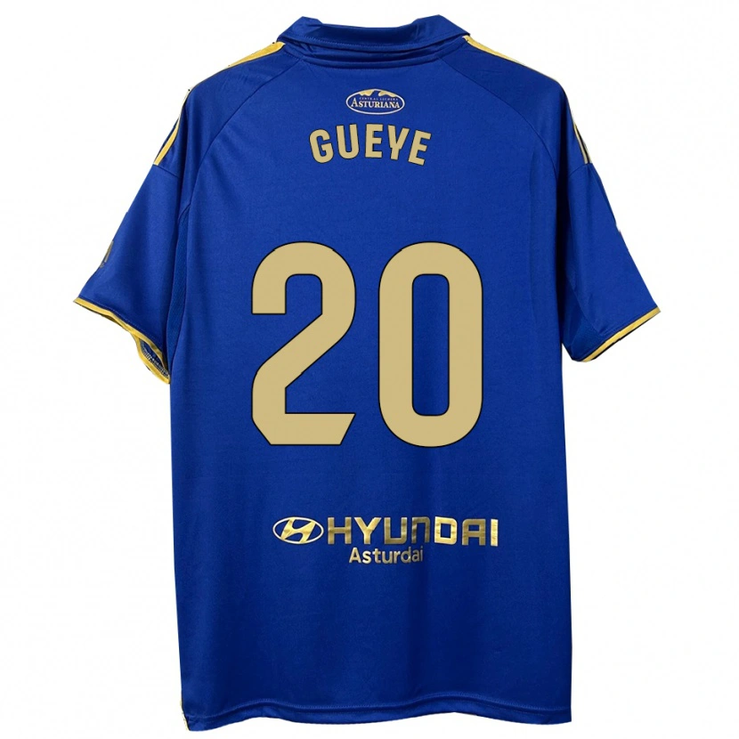 DanxenキッズLamine Gueye#20青金ホームシャツ2025/26ジャージーユニフォーム