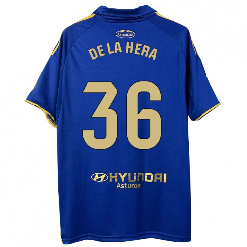 DanxenキッズÓscar De La Hera#36青金ホームシャツ2025/26ジャージーユニフォーム
