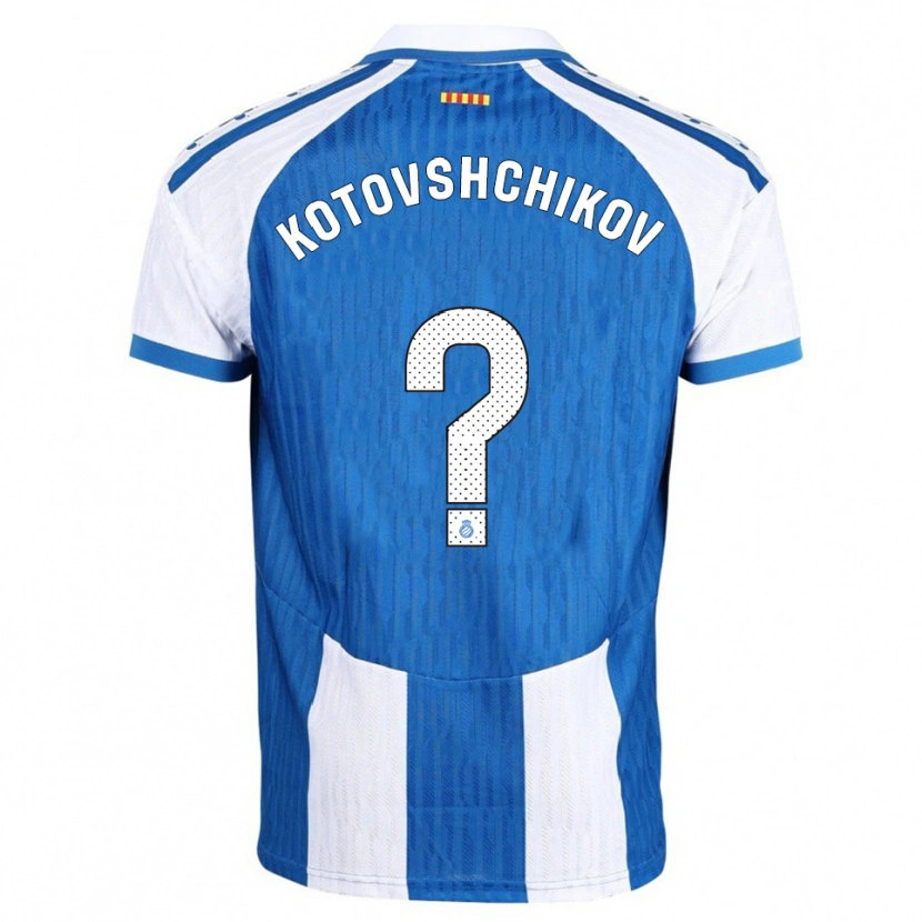 DanxenキッズMakar Kotovshchikov#0青白ホームシャツ2025/26ジャージーユニフォーム