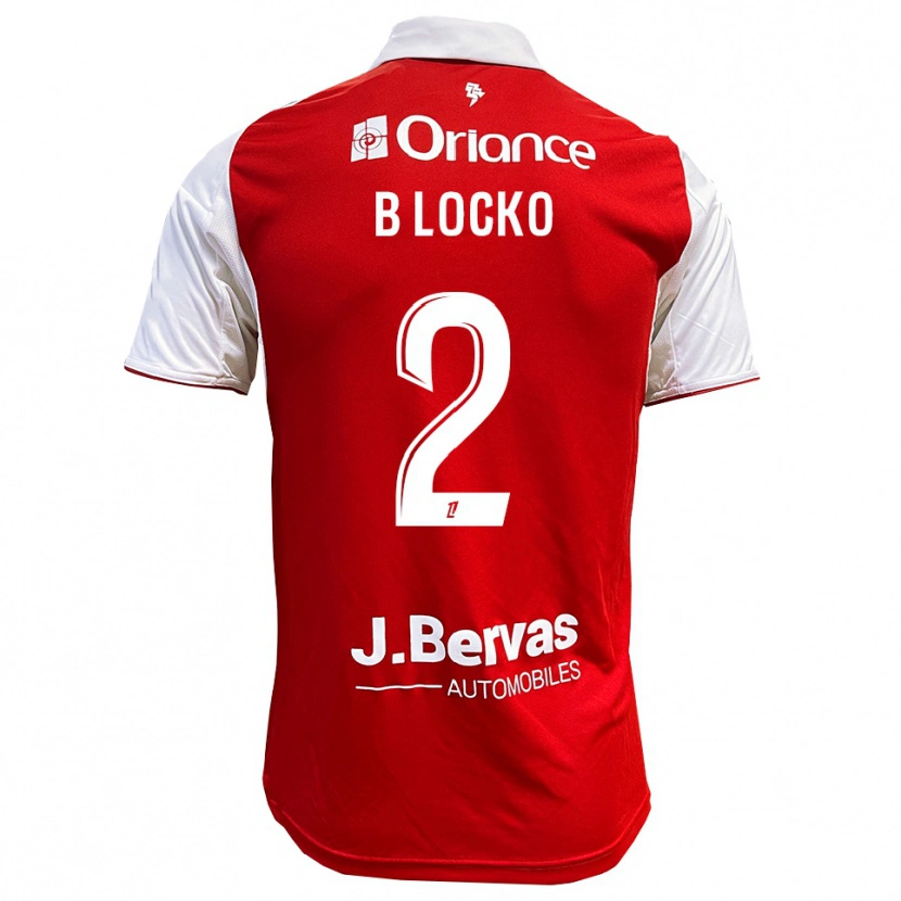 Danxenキッズブラッドリー・ロッコ#2赤白ホームシャツ2025/26ジャージーユニフォーム
