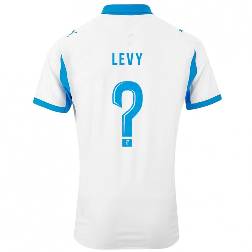 DanxenキッズBradley Levy#0白空色ホームシャツ2025/26ジャージーユニフォーム