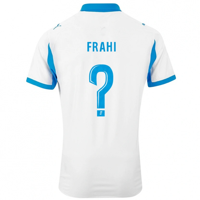 DanxenキッズLéandro Frahi#0白空色ホームシャツ2025/26ジャージーユニフォーム